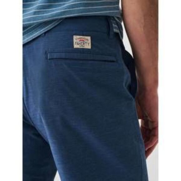 NEW Faherety Men's All Day Shorts 5" Navy size 33 - Picture 1 of 7